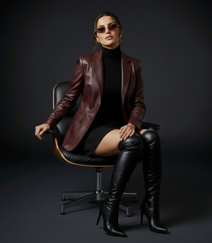 AURÉLIA - Marron Élégance