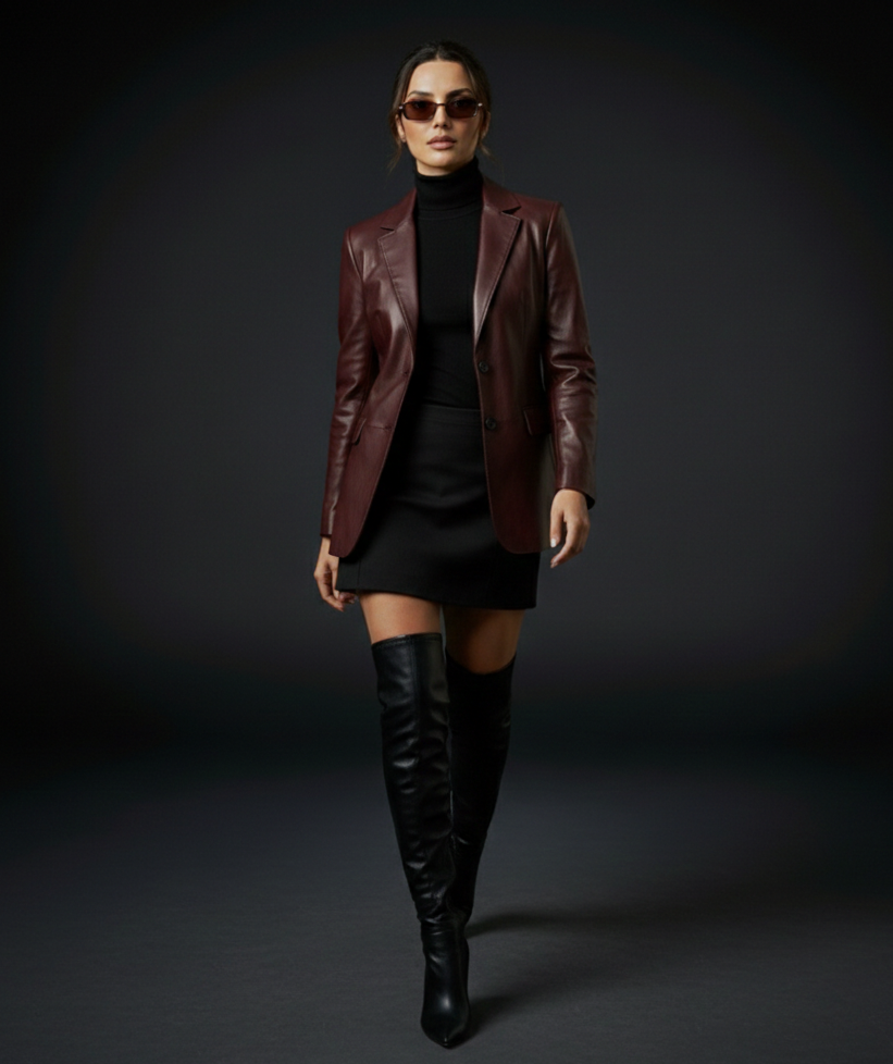 AURÉLIA - Marron Élégance